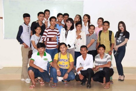 VIRIYA LIM and Students in BBU